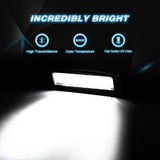 Nilight 4Pcs 18W Spot LED Work Light Driving Bar Off Road Flush Mount For Jeep Truck(15028S-C), view 3