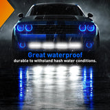 Nilight 4PCS 6 LED White Emergency Warning Strobe Lights, view 6