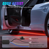 Nilight 4Pcs Aluminum Underglow Neon Accent Strip Lights 396 LEDs Dream Color Door Assist Multi Mode Sound Active Function Music Modes with APP Remote Control Underbody Light Strips for Car Truck RV, view 2