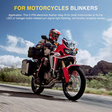 Nilight 4PCS Flasher Relay Adjustable 2 Pin Electronic Blinker Relay 12V Fixes Motorcycle Turn Signal and Hazard Warn Hyper Blink Flash or No Flash for LED and Halogen Bulbs, view 4