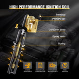 Nilight 4Pcs Ignition Coil Pack Automotive Replacement Ignition Coils Fit for Nissan 2004 2005 2006 2007 2008 2009 2010 2011 2012 2013 2014 2015 2016 2017 2018 07 09 Sentra Altima Rogue Select Urvan Pathfinder NV200 NV350 Cube Versa 2014 2015 Infiniti, view 6