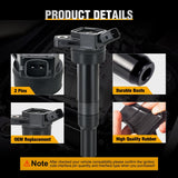 Nilight 4pcs Ignition Coil Packs Fit UF651 for Hyundai KIA 2011 2012 2013 2014 2015 2016 2017 2018 2019 2020 Tucson Elantra Soul FORTE 1.8 2.0L OE# 5C1861 C1804 1788511 273002E000, view 5
