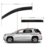 Nilight 4pcs Rain Guards For GMC Terrain 2010 2011 2012 2013 2014 2015 2016 2017, view 4