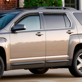 Nilight 4pcs Rain Guards For GMC Terrain 2010 2011 2012 2013 2014 2015 2016 2017, view 6