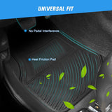 Nilight 4Pcs Rubber Cargo Mats Universal Trim to fit Most Vehicles (25% OFF Final Checkout), view 6