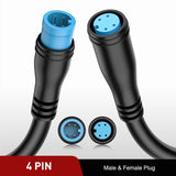 Nilight 4Pin RGB Underglow Light Extension Wire 2Pcs, view 6