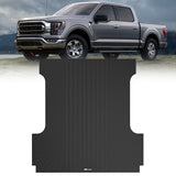Nilight 5.5ft Rubber Short Bed For 2015 2016 2017 2018 2019 2020 2021 2022 Ford F150 SuperCrew Cab, view 2