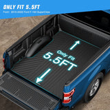 Nilight 5.5ft Rubber Short Bed For 2015 2016 2017 2018 2019 2020 2021 2022 Ford F150 SuperCrew Cab, view 3
