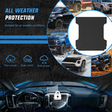 Nilight 5.5ft Rubber Short Bed For Dodge Ram 2009 2010 2011 2012 2013 2014 2015 2016 2017 2018 1500/2500 3500, view 3