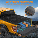 Nilight 5.5ft Soft Roll Up Truck Bed Cover for Ford F150 2015 2016 2017 2018 2019 2020 2021 2022 2023 2024, view 4