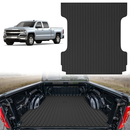 Nilight 5.7ft Rubber Short Bed For 2014 2015 2016 2017 2018 Chevy Silverado 2015-2019 GMC Sierra 2500 3500 HD