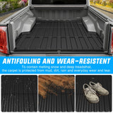 Nilight 5 FT Rubber Short Trunk Bed for 2020 2021 2022 2023 2024 2025 Jeep Gladiator JT, TPE Heavy-Duty Pick-up Bed Liner for Gladiator 2020 2021 2022 2023 2024 2025 Accessories, Anti-Slip Texture, All Weather Protection, view 5