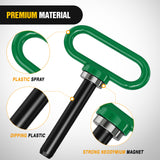 Nilight 5/8 Inch Diameter Heavy Duty Ultra Strong Neodymium Magnet Trailer Hitch Pin Green for Lawn Mower, Tractor, Towing Cargo, ATV Trailer, view 3