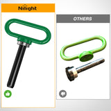 Nilight 5/8 Inch Diameter Heavy Duty Ultra Strong Neodymium Magnet Trailer Hitch Pin Green for Lawn Mower, Tractor, Towing Cargo, ATV Trailer, view 5