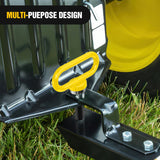 Nilight 5/8 Inch Diameter Heavy Duty Ultra Strong Neodymium Magnet Trailer Hitch Pin Yellow for Lawn Mower, Tractor, Towing Cargo, ATV Trailer, view 6