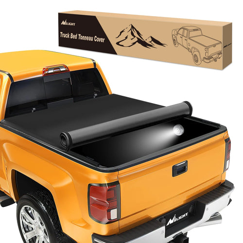 Nilight 5.8ft Truck Bed Cover for Chevy Silverado 1500 / GMC Sierra1500 2014 2015 2016 2017 2018