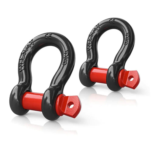 Nilight 5/8 Inch D-Ring Shackle 2 Packs