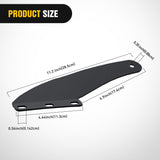 Nilight 50 inch Curved LED Light Bar Bracket Mounting Upper Windshield Roof Cab Brackets Compatible with Ford Ranger 1993-2011 Pickup 4-Door or 2-Door, view 2