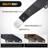 Nilight 50 inch Curved LED Light Bar Bracket Mounting Upper Windshield Roof Cab Brackets Compatible with Ford Ranger 1993-2011 Pickup 4-Door or 2-Door, view 3