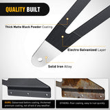 Nilight 50 inch LED Light Bar Bracket Mounting Upper Windshield Roof Cab Brackets Compatible with Jeep Grand Cherokee ZJ 1993 1994 1995 1996 1997 1998, view 3