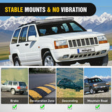 Nilight 50 inch LED Light Bar Bracket Mounting Upper Windshield Roof Cab Brackets Compatible with Jeep Grand Cherokee ZJ 1993 1994 1995 1996 1997 1998, view 5
