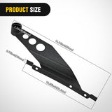 Nilight 50 inch Straight LED Light Bar Bracket Mounting Upper Windshield Roof Cab Brackets Compatible with Toyota Tacoma 2005-2024, view 2