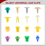 Nilight 501PCS Universal Car Clips Mixed Auto Bumper Fender Trim Door Shield Engine Retainer Rivet Push for GM Ford Chrysler Toyota Lexus Honda Acura Dodge Jeep Fastener Remover, view 3