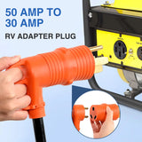 Nilight 50Amp Male to 30Amp Female RV Power Adapter Plug, view 6