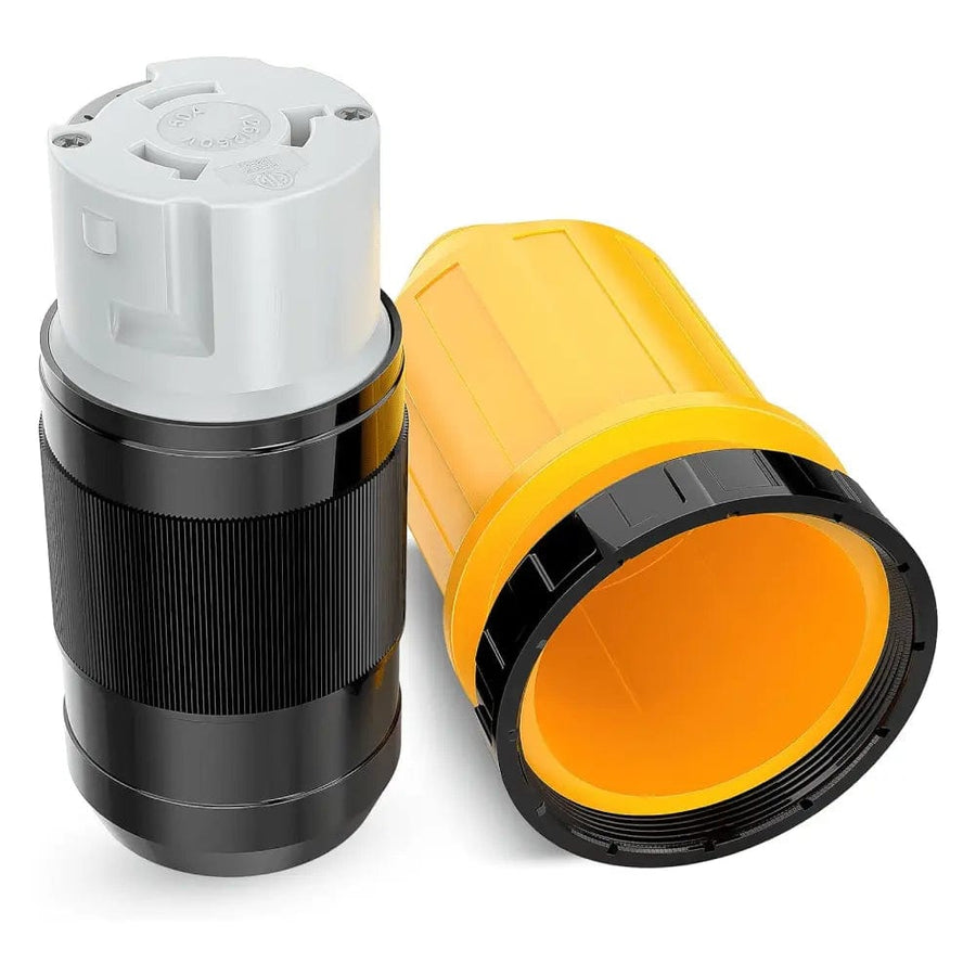 Nilight 50AMP RV Plug Power Cord Inlet Cover Ring
