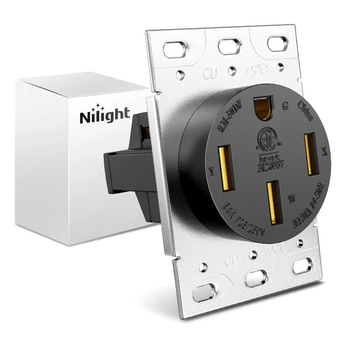 Nilight 50Amp RV Power Outlet Panel