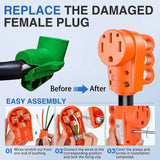 Nilight 50Amp RV Replacement Female Plug, view 2