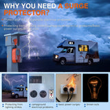 Nilight 50Amp RV Surge Protector Circuit, view 5