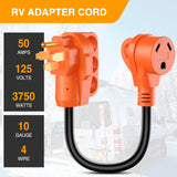 Nilight 50Amp to 30Amp RV Plug Adapter, view 6