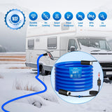 Nilight 50FT Heated Water Hose RV 5/8inch Inside Diameter -45°F Freeze Protaction Antifreeze Garden Drinking Hoses with Saving Thermostat and Smart Heat System for Winter Camper Supply Accessories, view 6