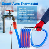 Nilight 50FT Heated Water Hose RV 5/8inch Inside Diameter -45°F Freeze Protaction Antifreeze Garden Drinking Hoses with Saving Thermostat and Smart Heat System for Winter Camper Supply Accessories (25% OFF Final Checkout), view 4