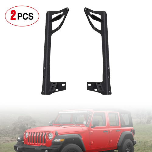 Nilight 50 Inch Light Bar Windshield Frame Mounts For 2007 2008 2009 2010 2011 2012 2013 2014 2015 2016 2017 Jeep Wrangler JK