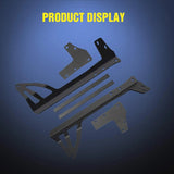 Nilight 50 Inch Light Bar Windshield Frame Mounts For 2007 2008 2009 2010 2011 2012 2013 2014 2015 2016 2017 Jeep Wrangler JK, view 4