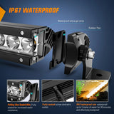 Nilight 51 Inch 250W 15500LM Amber Slim Spot Flood Led Light Bar | 2 Style Mounts, view 4