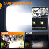 Nilight 51 Inch 250W 25000LM Slim Spot Flood LED Light Bar, view 5