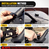 Nilight 52 inch LED Light Bar Bracket Mounting Upper Windshield Roof Cab Brackets Compatible with Toyota FJ Cruiser with Roof Rack 2007 2008 2009 2010 2011 2012 2013 2014, view 4