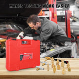 Nilight 52 pcs 0-140 PSI Fuel Pressure Gauge with 9.49,7.89,6.30 Fuel Line Fittings Master Fuel Pressure Tester Kit, view 4