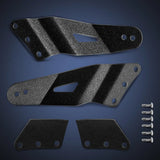 Nilight 52 Inch Curved Light Bar Mount Bracket at Upper Windshield Roof Cab for 1999-2006 Chevy Silverado Suburban Avalanche Tahoe & GMC Yukon Sierra (Pair), view 4