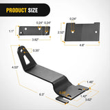 Nilight 52 Inch Straight LightBar Over-Windshield Mounts For 2021-2023 Ford Bronco 2/4 Door, view 2