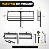 Nilight 53Inch Hitch Cargo Carrier Fits 2-inch Hitch Receiver, view 2