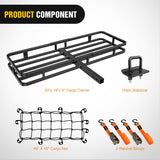 Nilight 53Inch Hitch Cargo Carrier Fits 2-inch Hitch Receiver, view 3