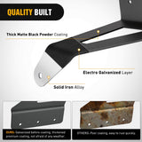 Nilight 54 inch Curved LED Light Bar Bracket Mounting Upper Windshield Roof Cab Brackets Compatible with Ford F250 F350 F450 Super Duty 1999-2016, view 3