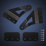Nilight 54 Inch Curved Light Bar Bracket at Upper Windshield Roof Cab for 1999-2006 Chevy Silverado Suburban Avalanche Tahoe & GMC Yukon Sierra (Pair), view 4