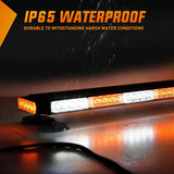 Nilight 29.5 Inch Roof Top Amber White Strobe Lights 56LED Hazard Emergency Warning Light Bar Magnetic Mount, view 5