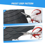 Nilight 56X43 Inch Rubber Cargo Mats Universal Trim to fit Most Vehicles, view 4