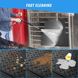 Nilight 56X43 Inch Rubber Cargo Mats Universal Trim to fit Most Vehicles, view 6